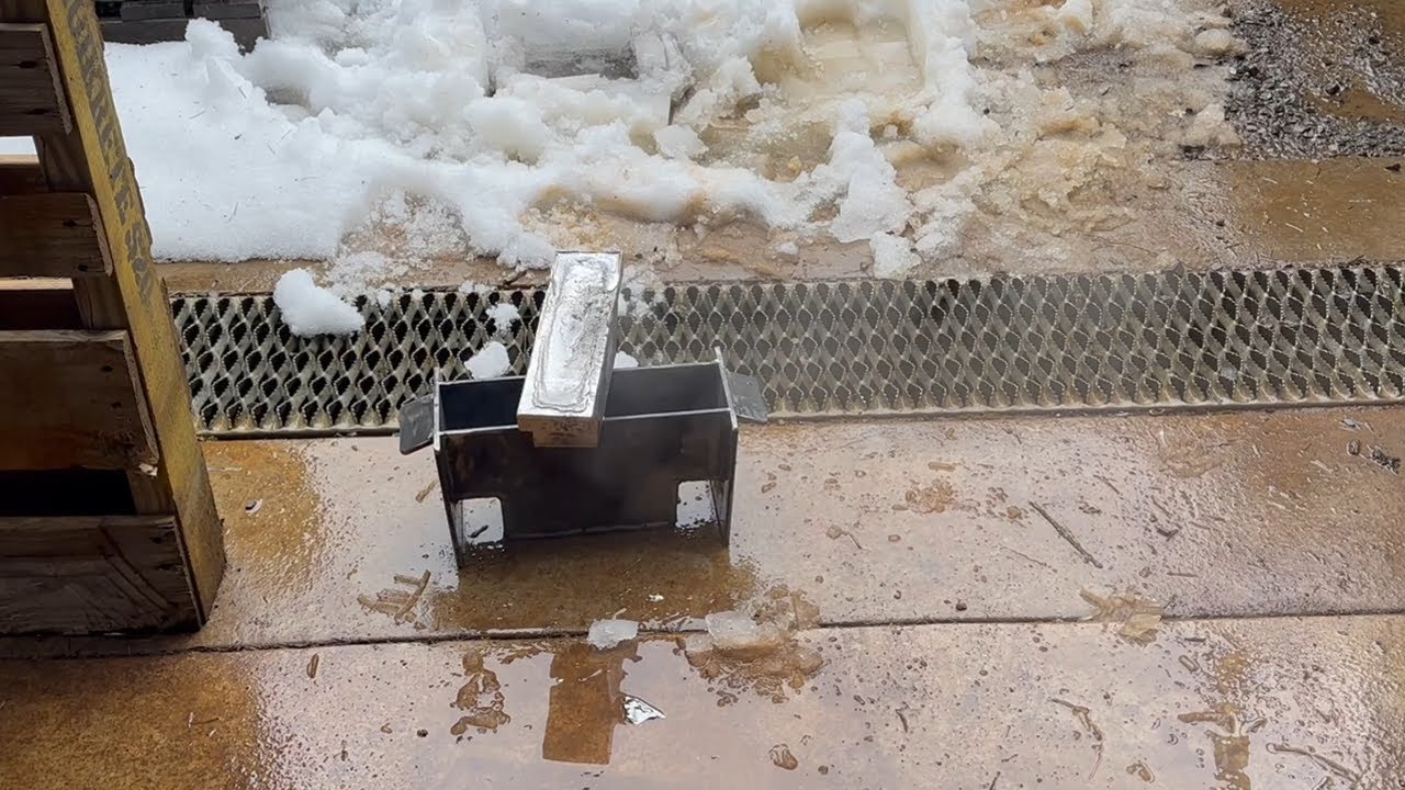 Ingot mold for Tally Ho’s internal ballast lead.