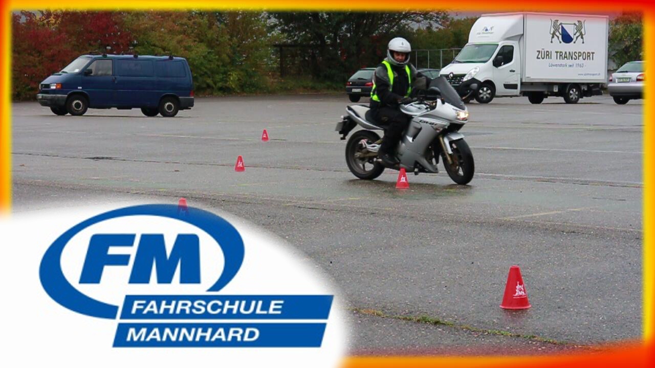 Motorrad Manöverprüfung Zürich (Albisgütli)