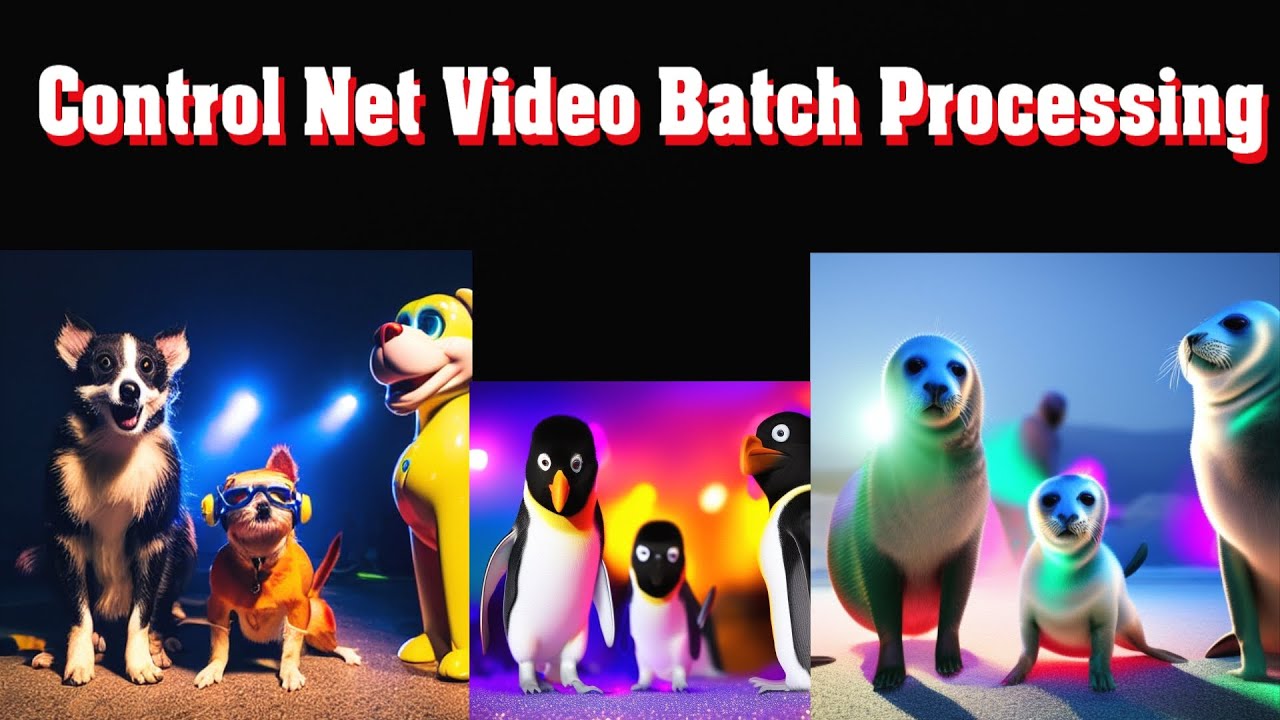 How to use Control net Batch processing to make Videos with Colab, Deforum The LastBen notebook