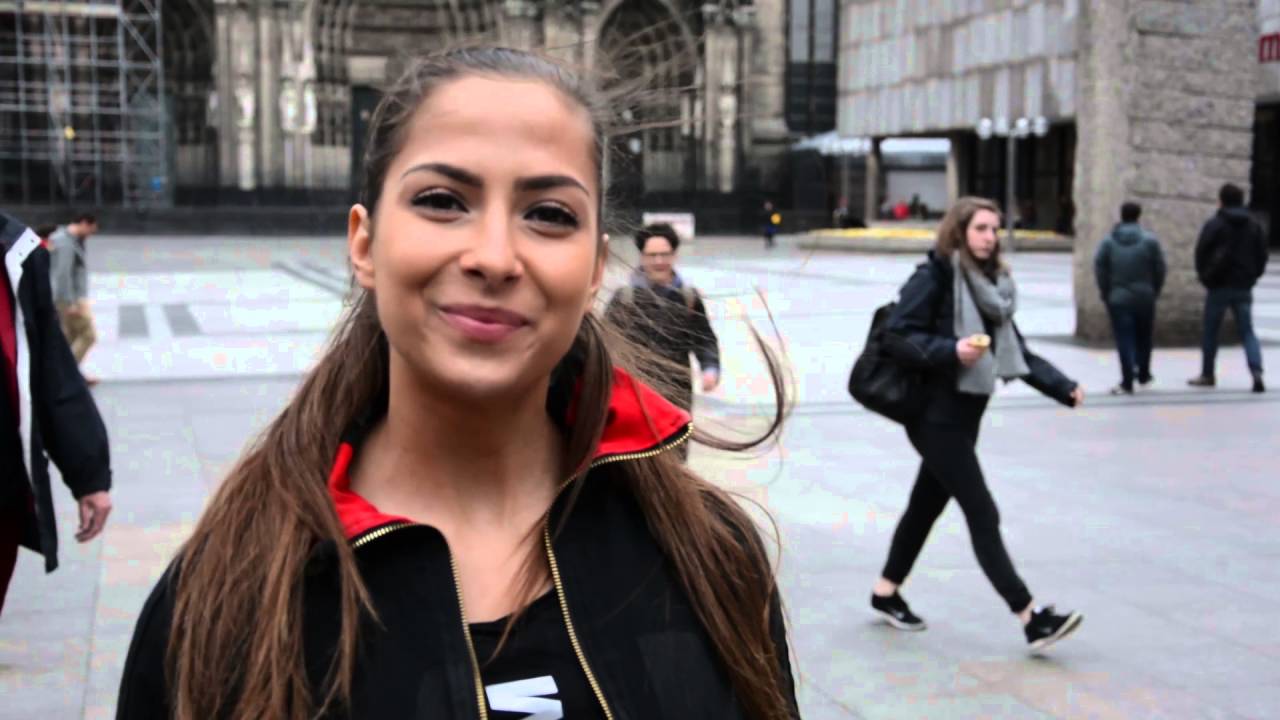 Timea's greeting from Cologne in Germany