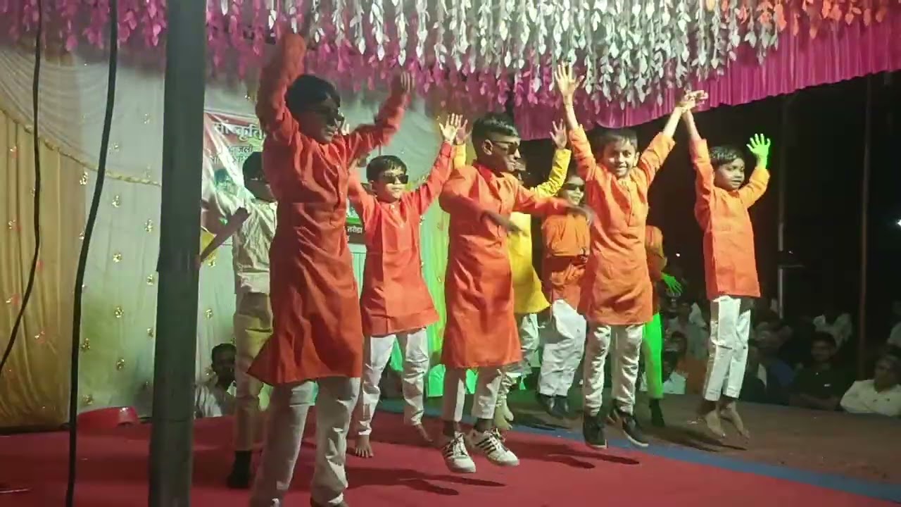 बायकोने उपास धरला... सांस्कृतिक कार्यक्रम... जिल्हा परिषद शाळा तरोडा 