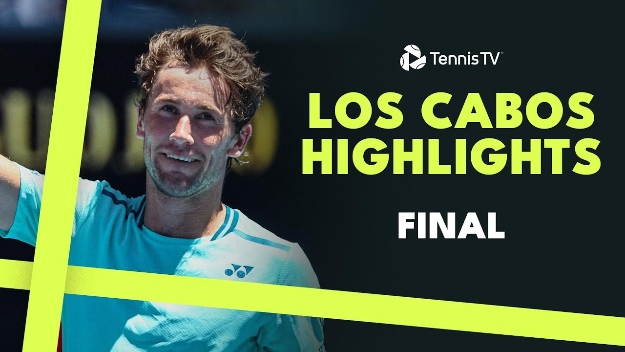 Casper Ruud vs. Jordan Thompson For The Title! | Los Cabos 2024 Final Highlights