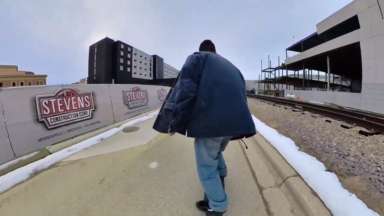 Boosted Board Winter Ride WI