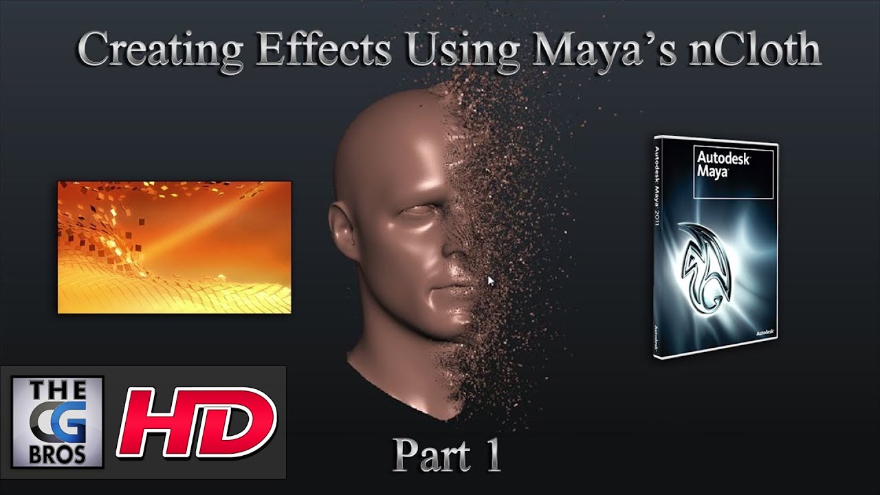 Useful Effects Using Maya and nCloth: Part 1 by TheCGBros