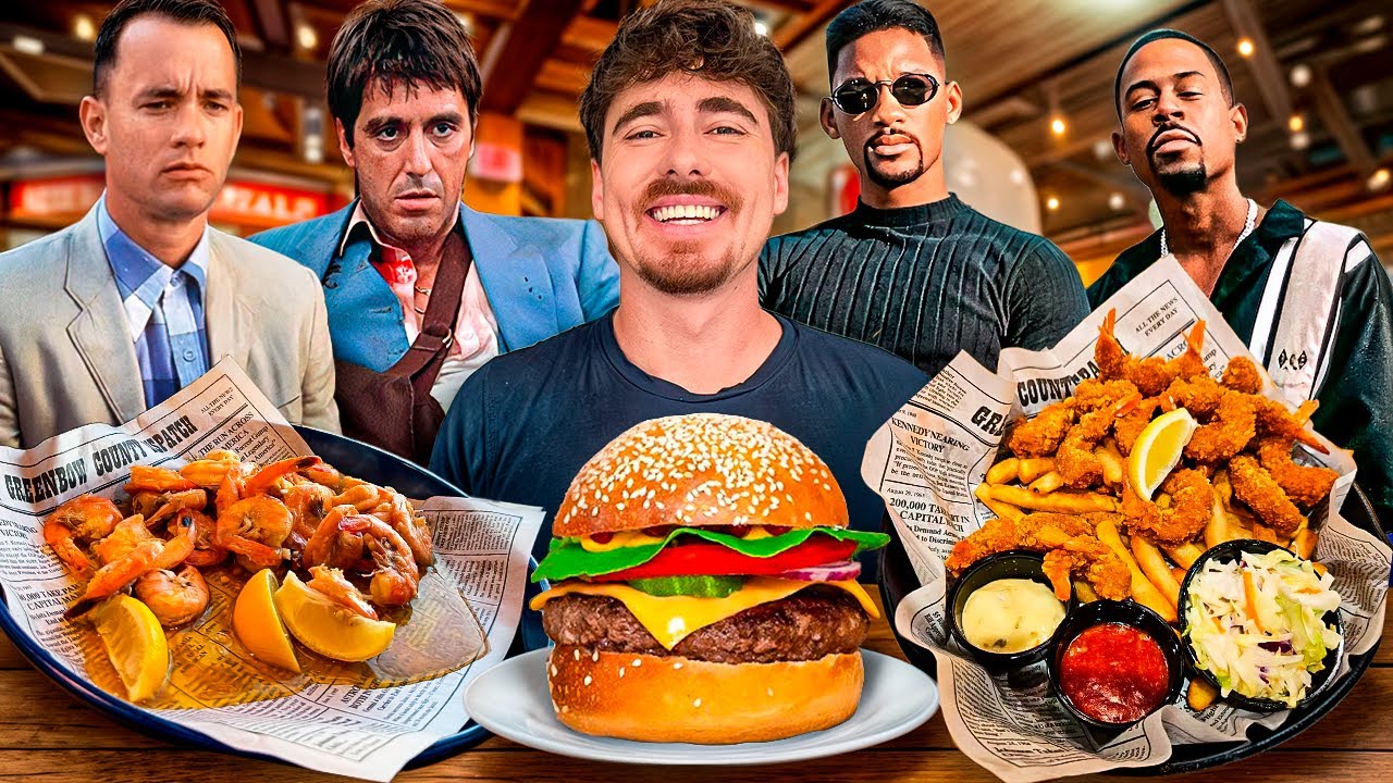 UM DIA INTEIRO COMENDO COMIDAS DE FILMES DE MIAMI