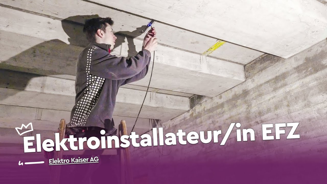 Elektro Kaiser AG | Lehrstellenvideo | Yousty