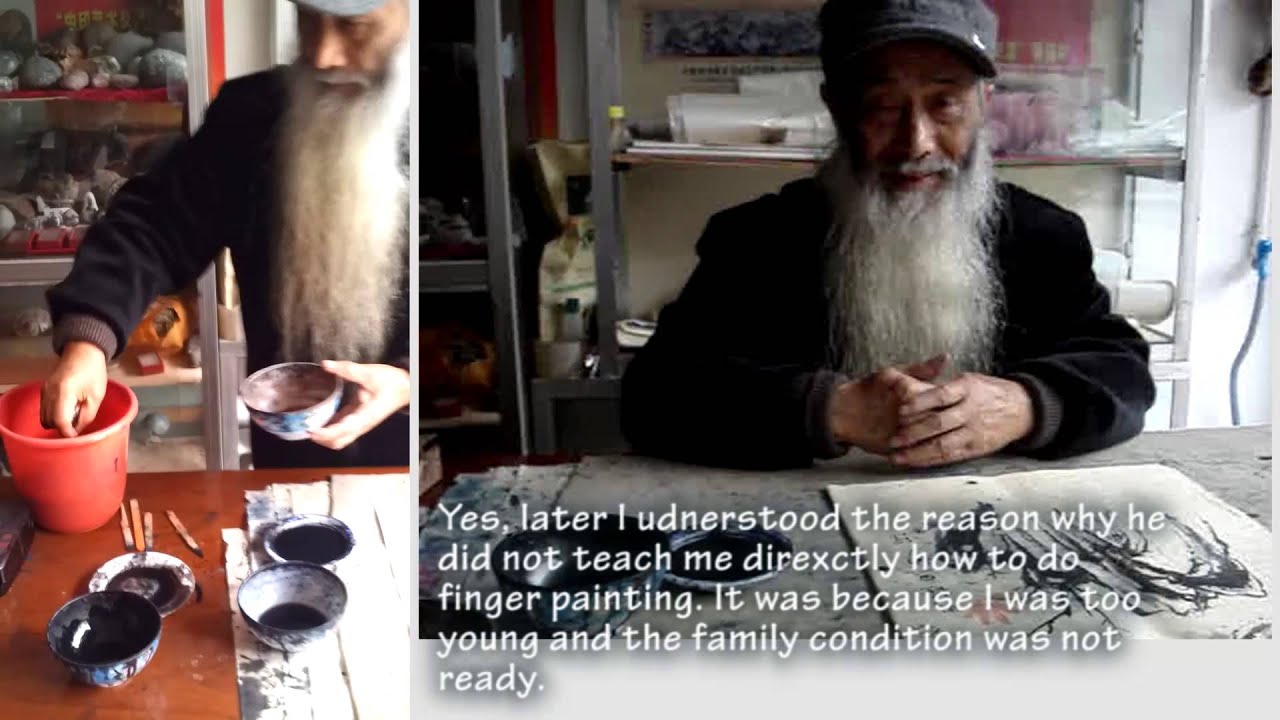Lesson 31 Finger Painting Henry Li's Chinese Painting Class with Prof Zhou Xueyu(Trailer)