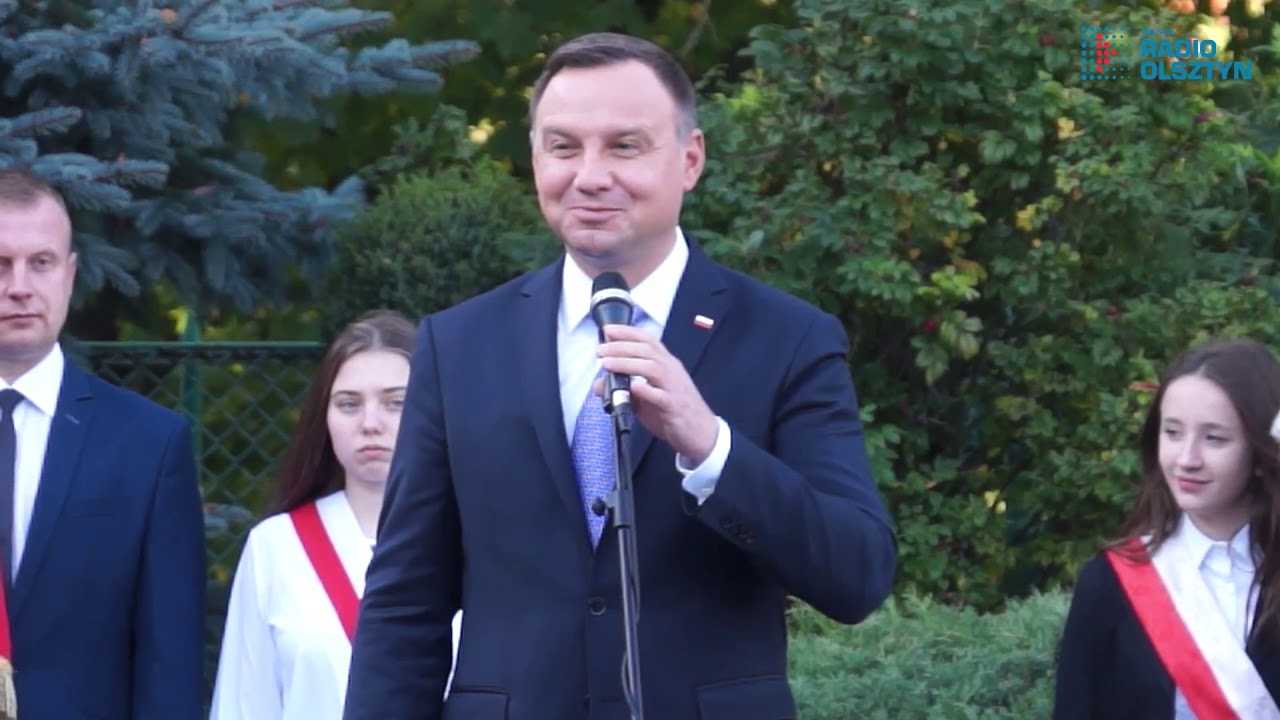 Prezydenta Andrzej Duda odwiedził Jeziorany (27.09.2017r.)