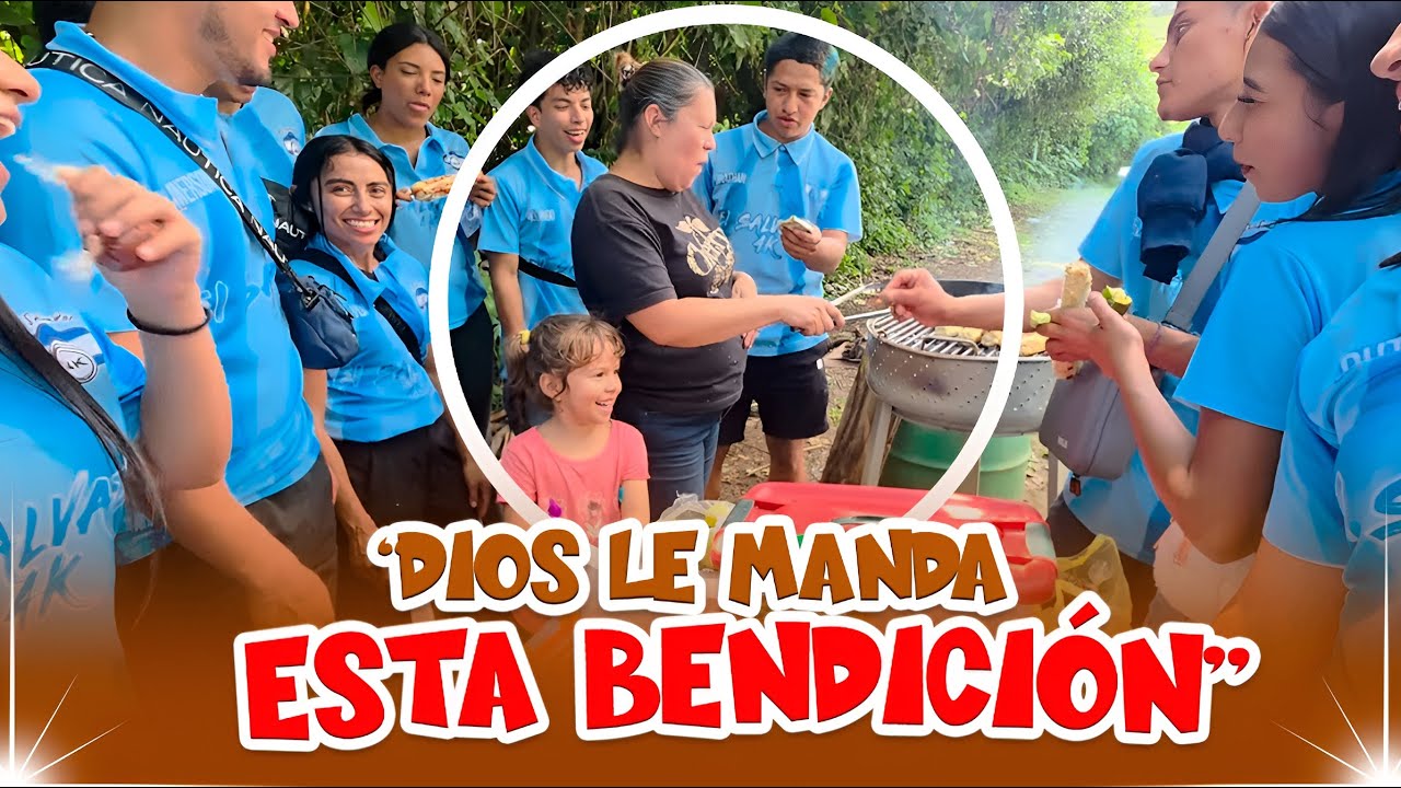 Quedamos encantados con la amabilidad de esta señora *LE DIMOS UNA AYUDITA*