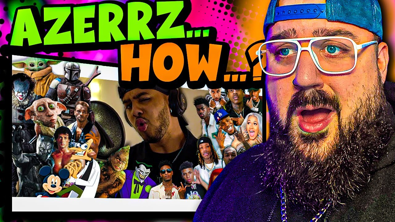 Azerrz Hit Rap Songs in Voice Impressions 3! **Reaction**