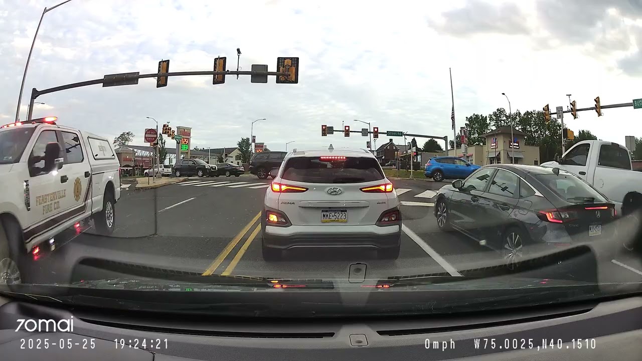 70MAI A800S 4K dashcam test footage