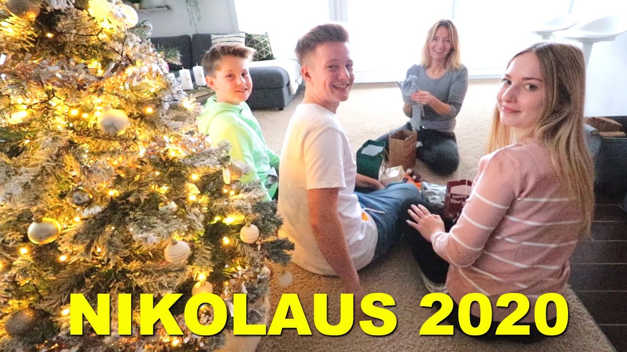 Nikolaus Bescherung Weihnachten 2020 🤣 Ash und Max