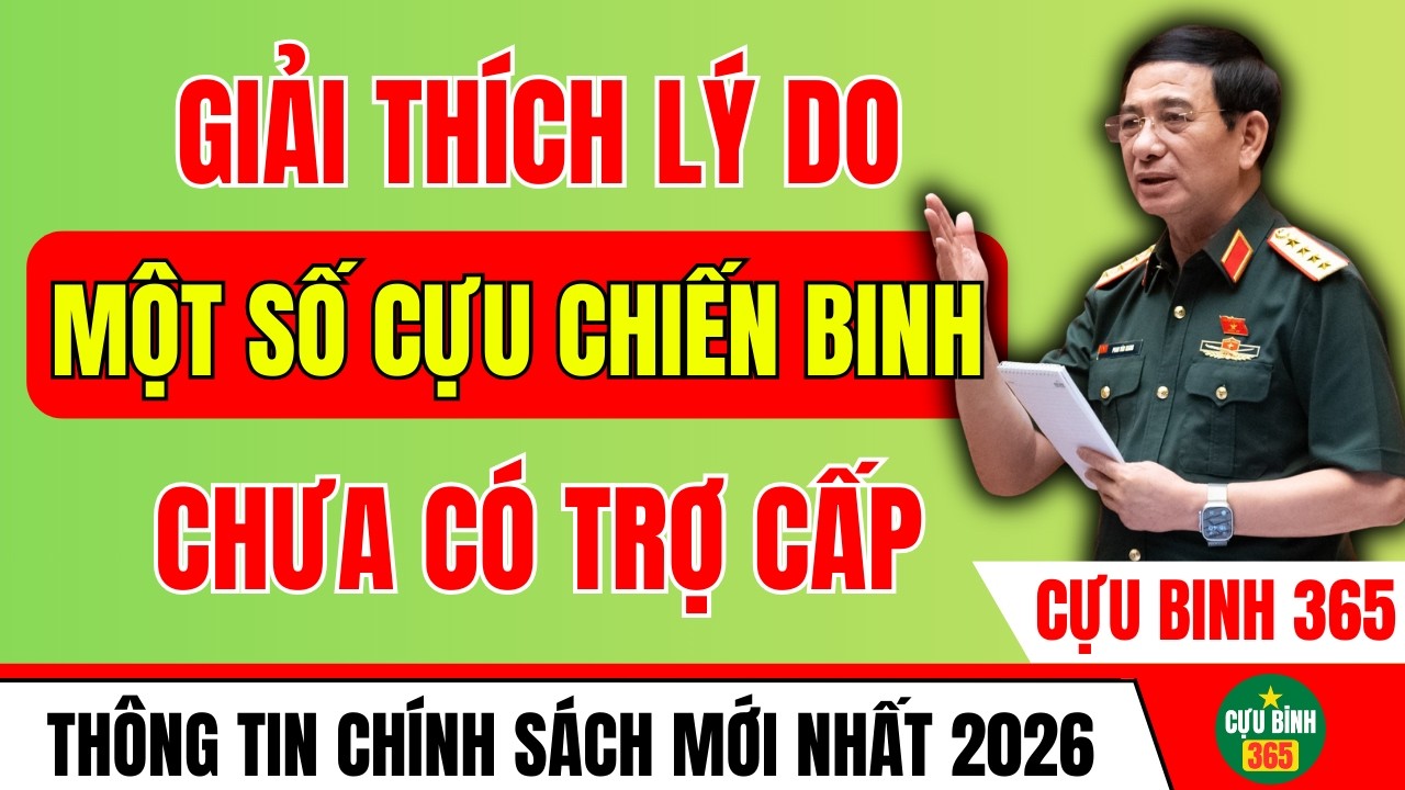 LÀM RÕ NGUYÊN NHÂN MỘT SỐ CỰU CHIẾN BINH CHƯA ĐƯỢC HƯỞNG TRỢ CẤP HÀNG THÁNG
