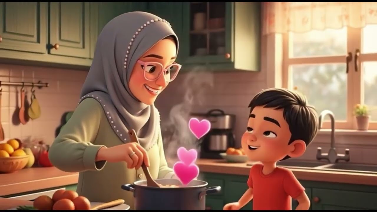 🌙 A Beautiful Islamic Bedtime Story for Children | Respecting Parents | Animated Moral Story