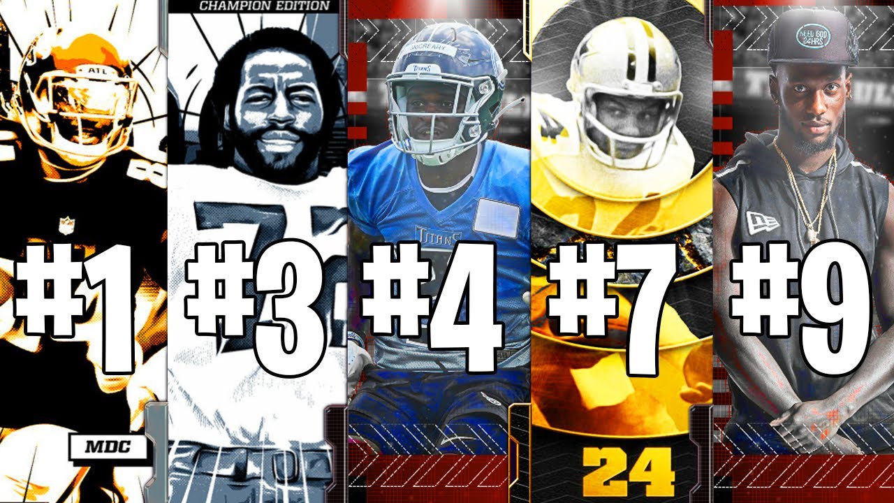 The Top 10 Corners in Madden 22