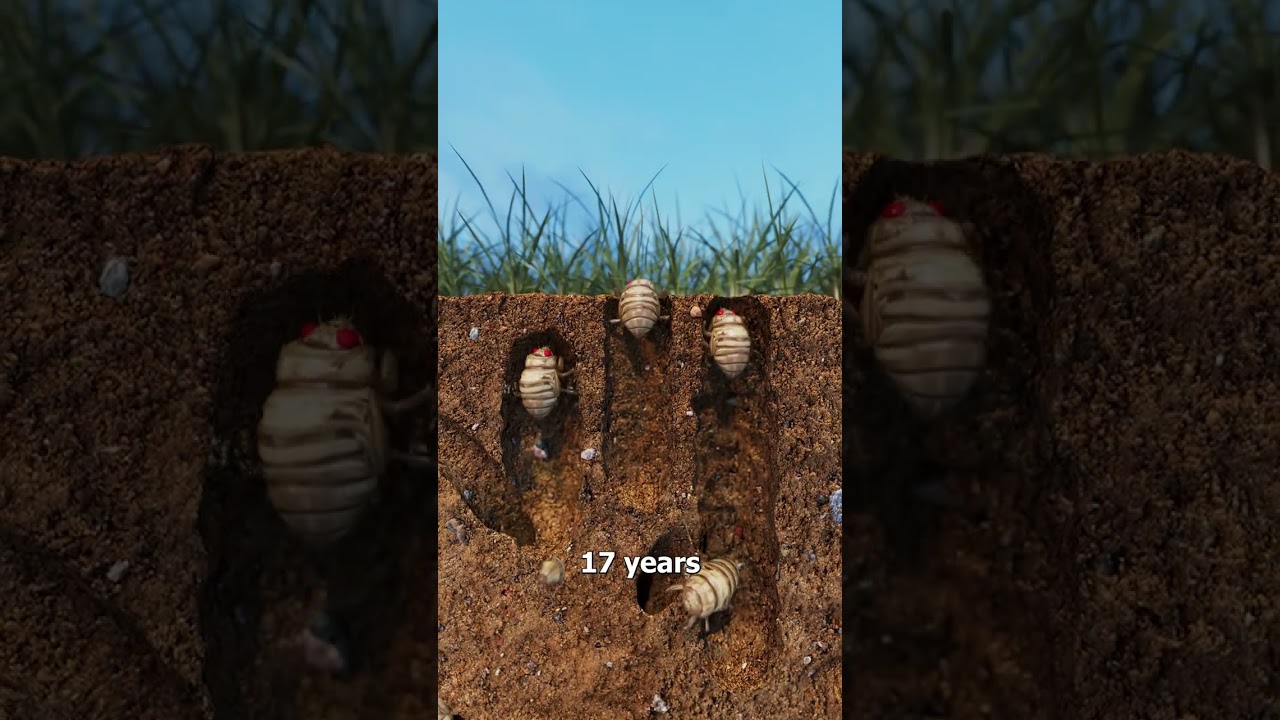 Как работают выводки цикад 🤔