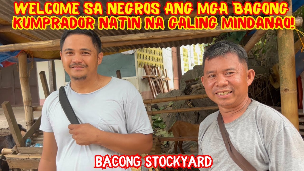 WELCOME SA NEGROS ANG MGA BAGONG KUMPRADOR NATIN NA GALING MINDANAO! | BACONG STOCKYARD | SOLLE'S G.
