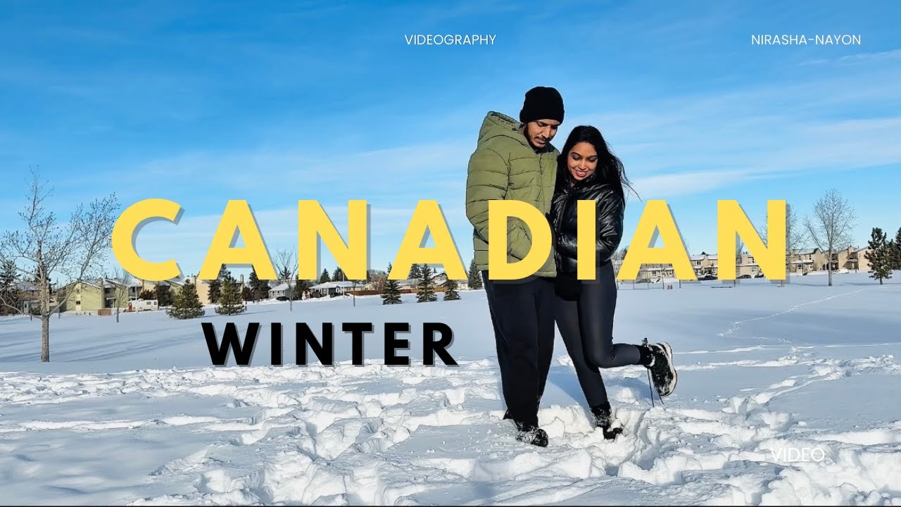 Life With Snow 🏂 | After -30°C ❄️ | Sri Lankan in Canada 🇱🇰🇨🇦 