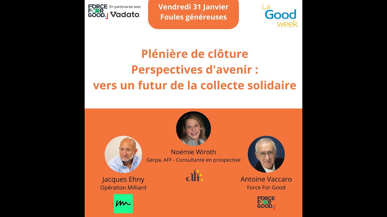 [GW 2025] Plénière de clôture : 