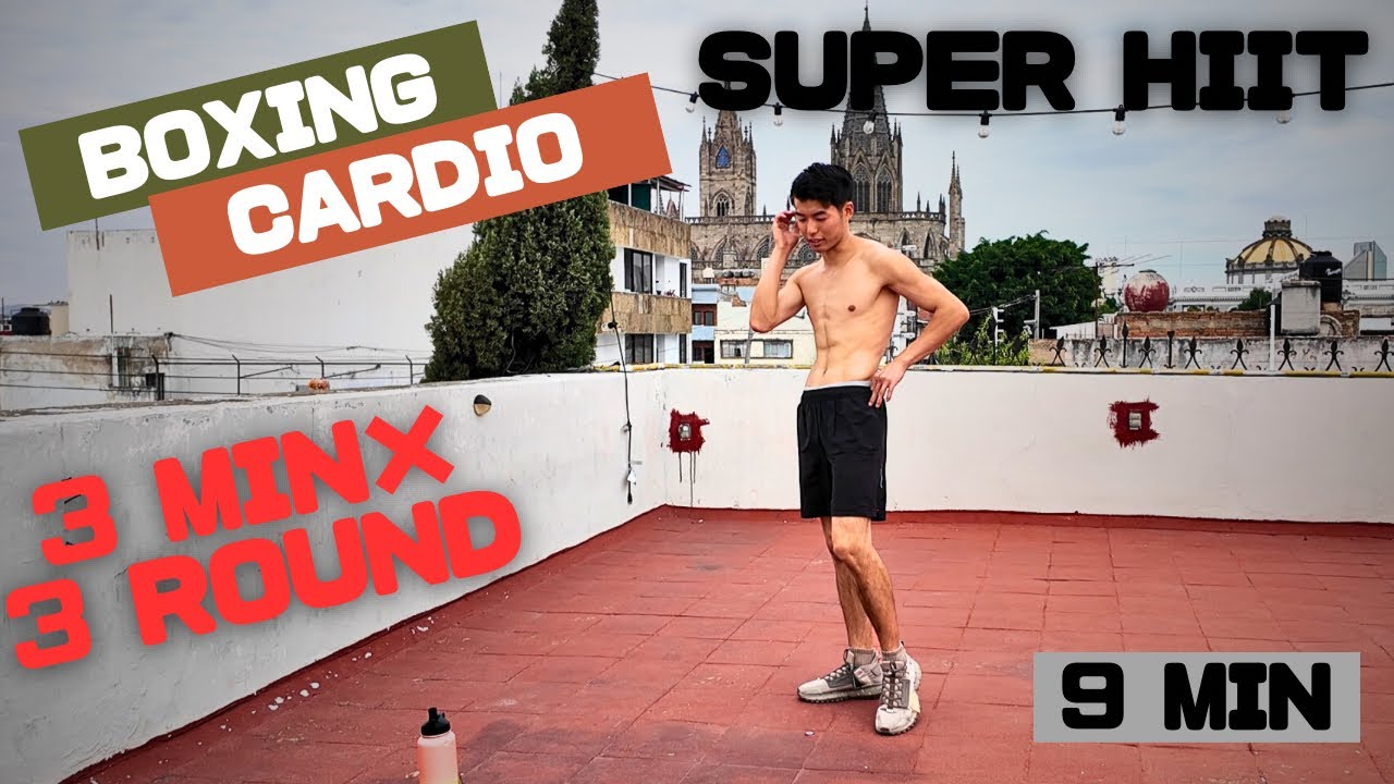 QUEMA GRASA en 9 Min con este HIIT de BOXEO (3 Rondas Brutales)