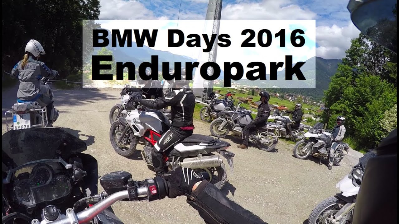 BMW Motorrad Days 2016 - Enduropark in Garmisch-Partenkirchen | BMW R 1200 GS LC & BMW F 800 GS