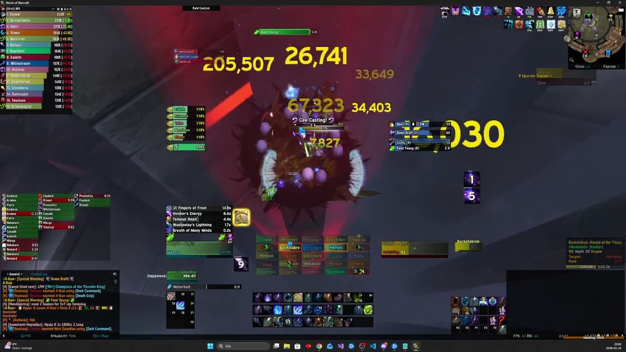 Ji-Kun 25 man Heroic Frost Mage The Throne Of Thunder
