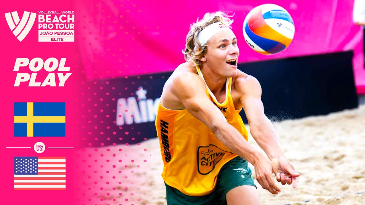 Åhman/Hellvig vs. Caldwell/La Bouliere - Pool Play Highlights | João Pessoa 2026 #BeachProTour