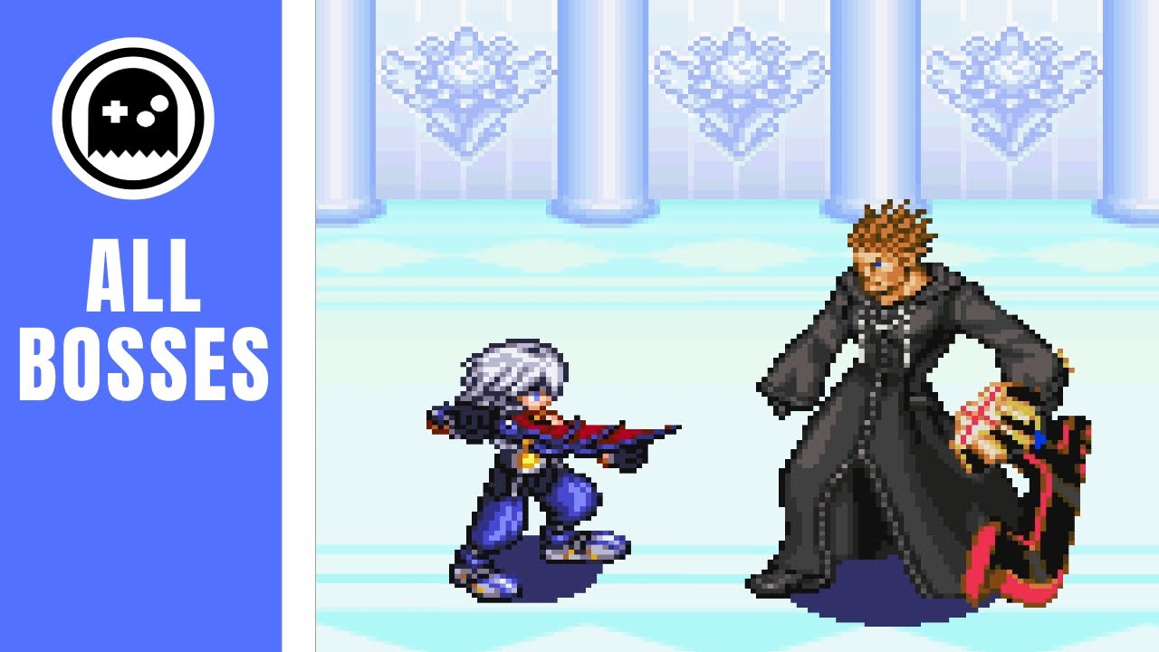 Kingdom Hearts Chain of Memories Reverse/Rebirth (GBA) - All Bosses