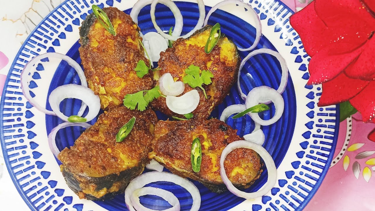 🔥 Crispy Masala Fish Fry Recipe🌶 Restaurant Style Fish Fry at Home😋✨👌