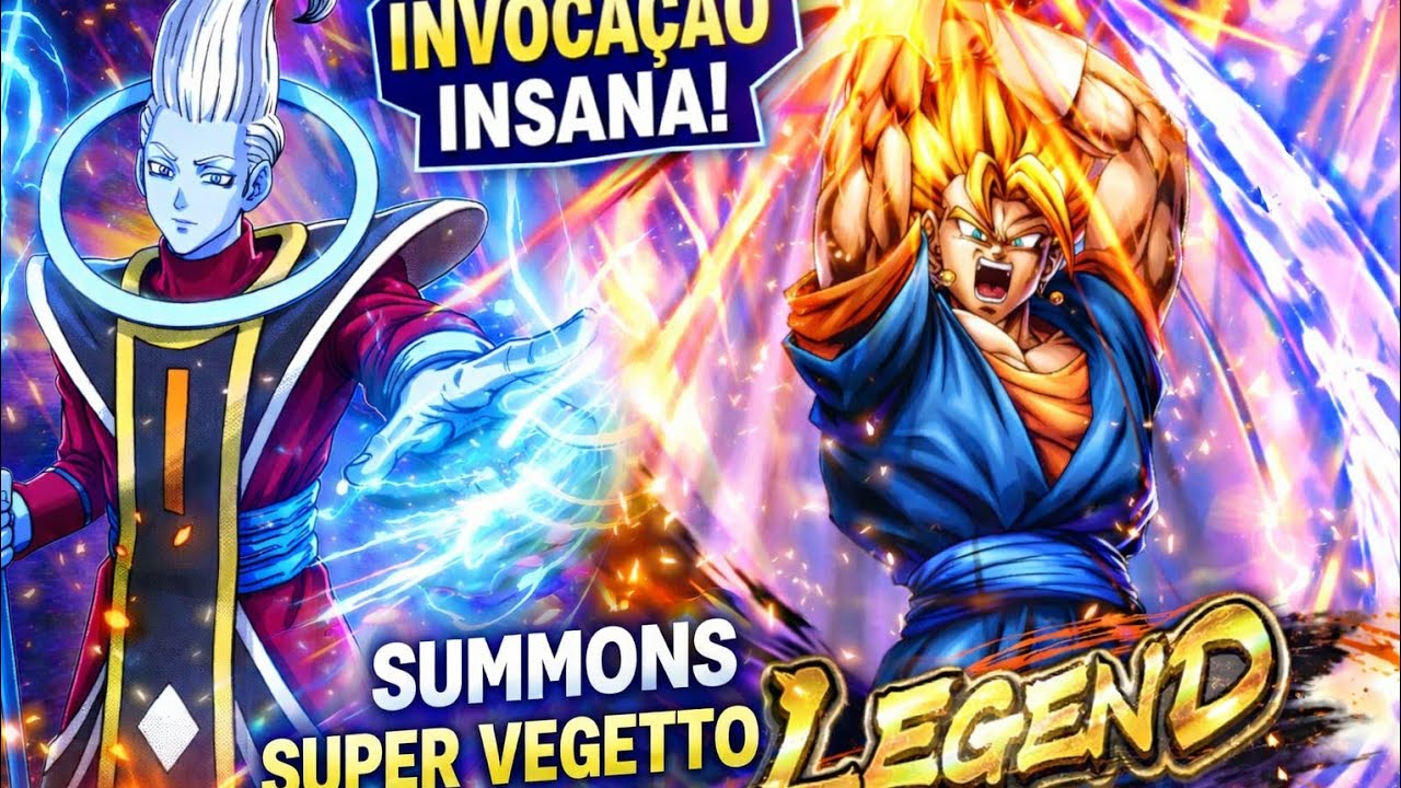 SUMMONS INSANOS NO SUPER VEGITO LEGEND! 🔥 Nova Raridade Chegou! | Dragon ball Legends