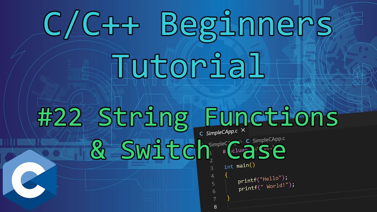 0x16 - String Functions & Switch Case (INI Parsing) | C/C++ Beginners Tutorial