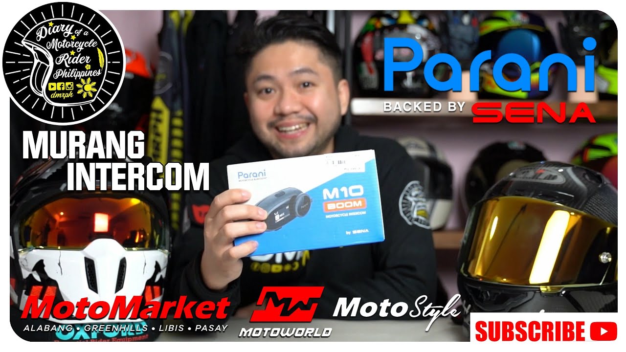 BUDGET MEAL INTERCOM | PARANI M10 | MT Streetfighter SV Helmet