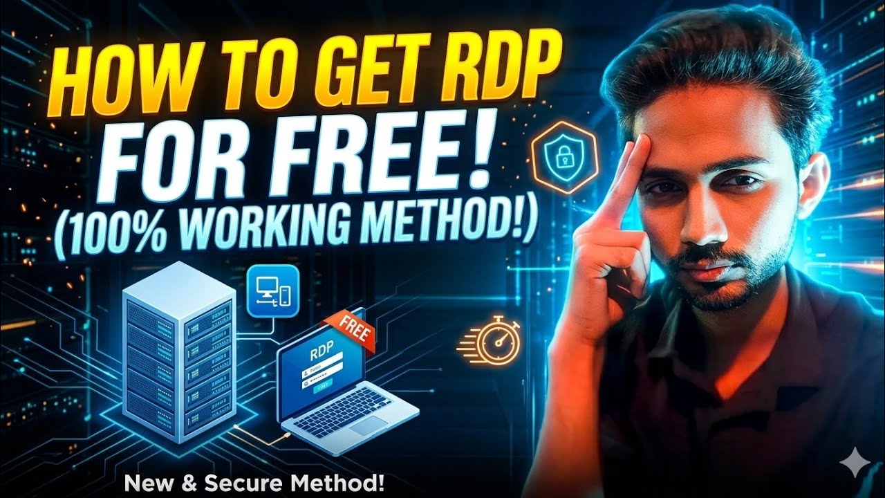 How to Get FREE RDP 2026 🔥 | High Speed Cloud RDP | RDP Kaise Banaye | Free RDP  Admin Access