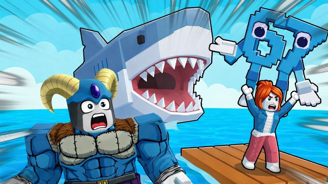 Roblox Save Brainrots From Sharks!
