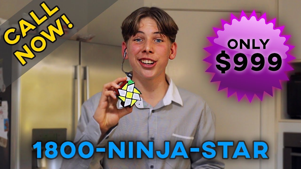 The Ninja Star Cube | Cubing Skit