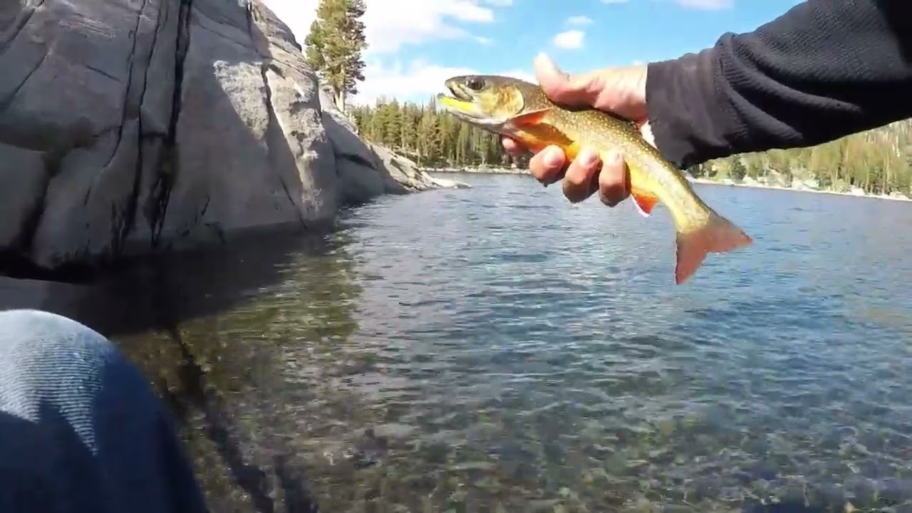 Hoping for Fast Brookie Action at Dick's Lake (Desolation Wilderness)