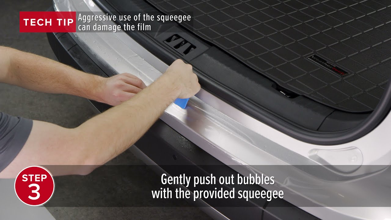 WeatherTech ScratchProtection: Installation