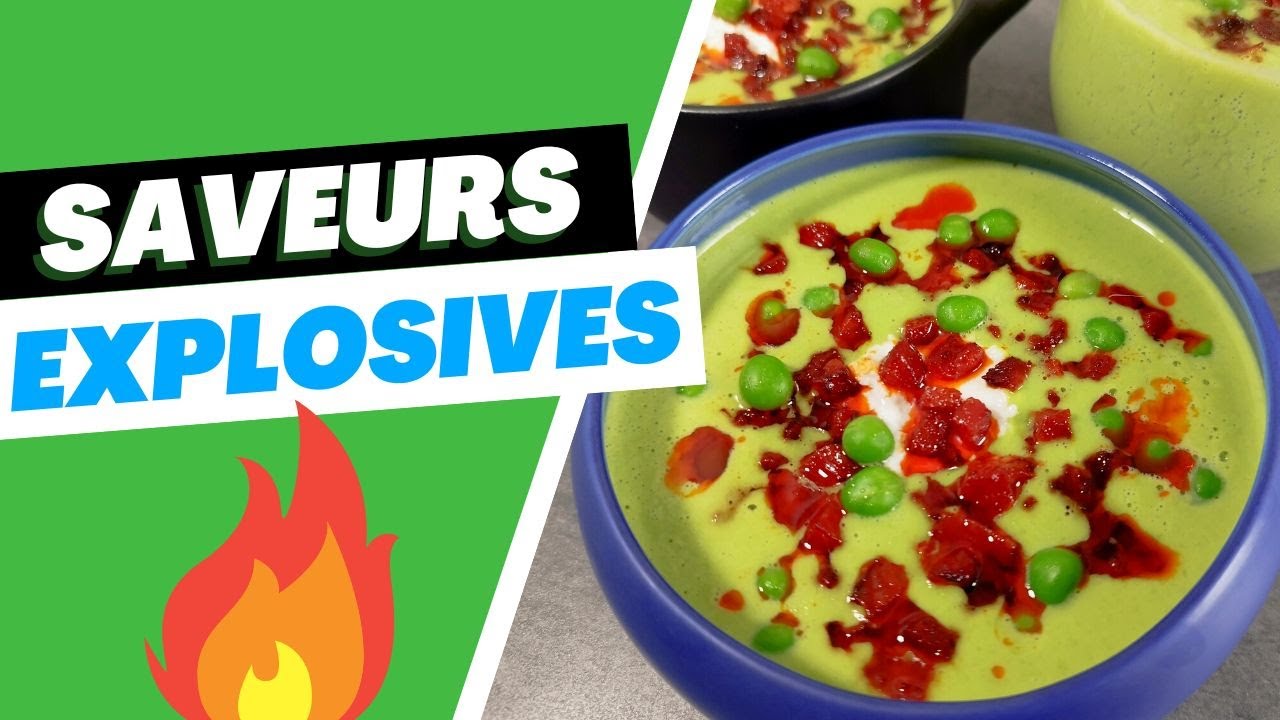 Velouté de petits pois | Une recette facile et rapide