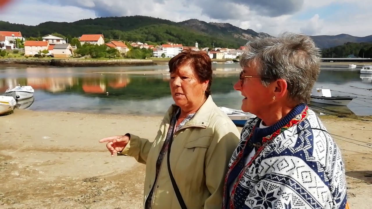 A praia. Maruja