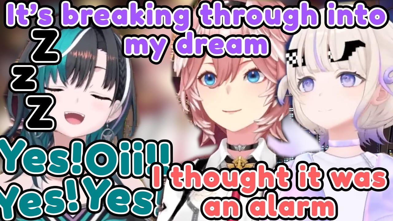 Chihaya&rsquo;s Sleep Talking Pierces Through Hajime&rsquo;s Dream w【Hololive Clip】