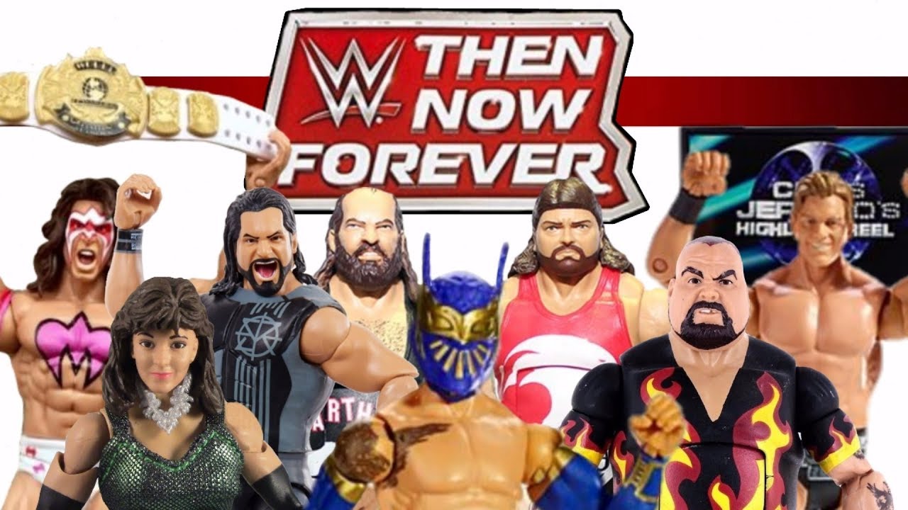 Фигурки WWE THEN NOW FOREVER от Mattel