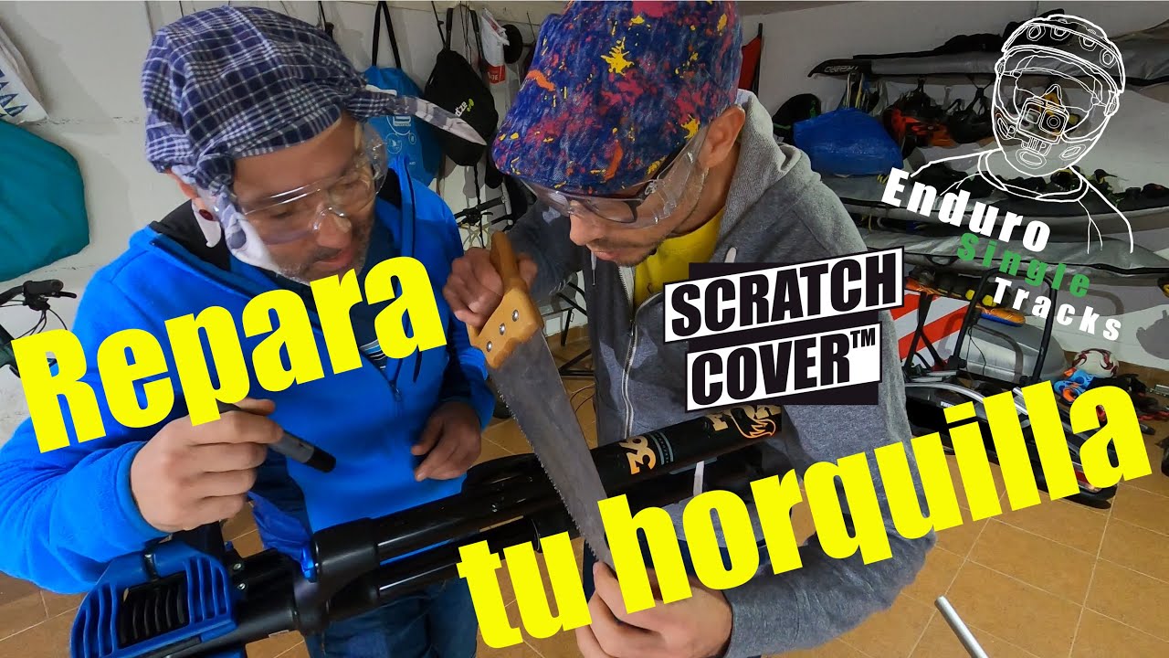 Scratch cover 🛠🔩 Repara los arañazos de tu horquilla, amortiguador, tija…