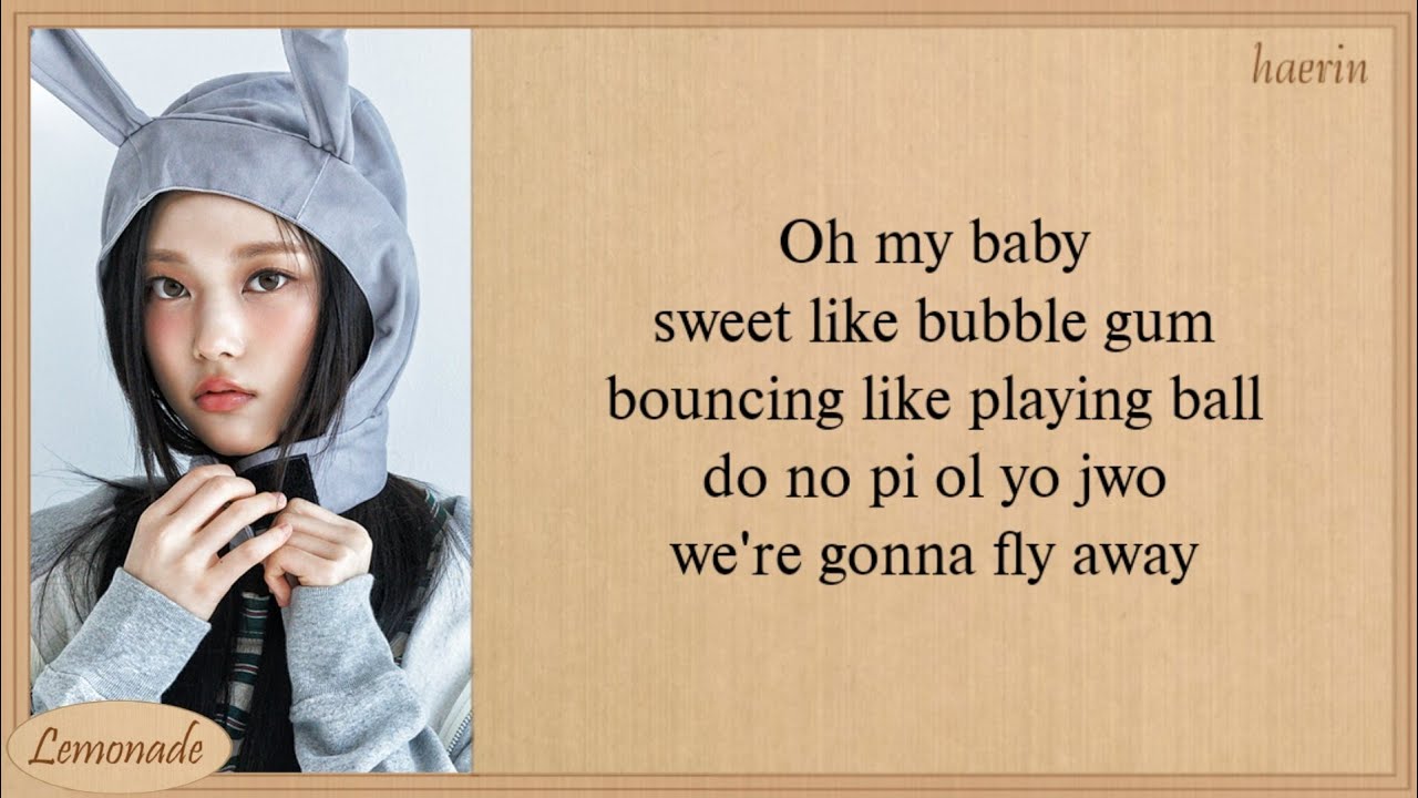 NewJeans Bubble Gum Easy Lyrics