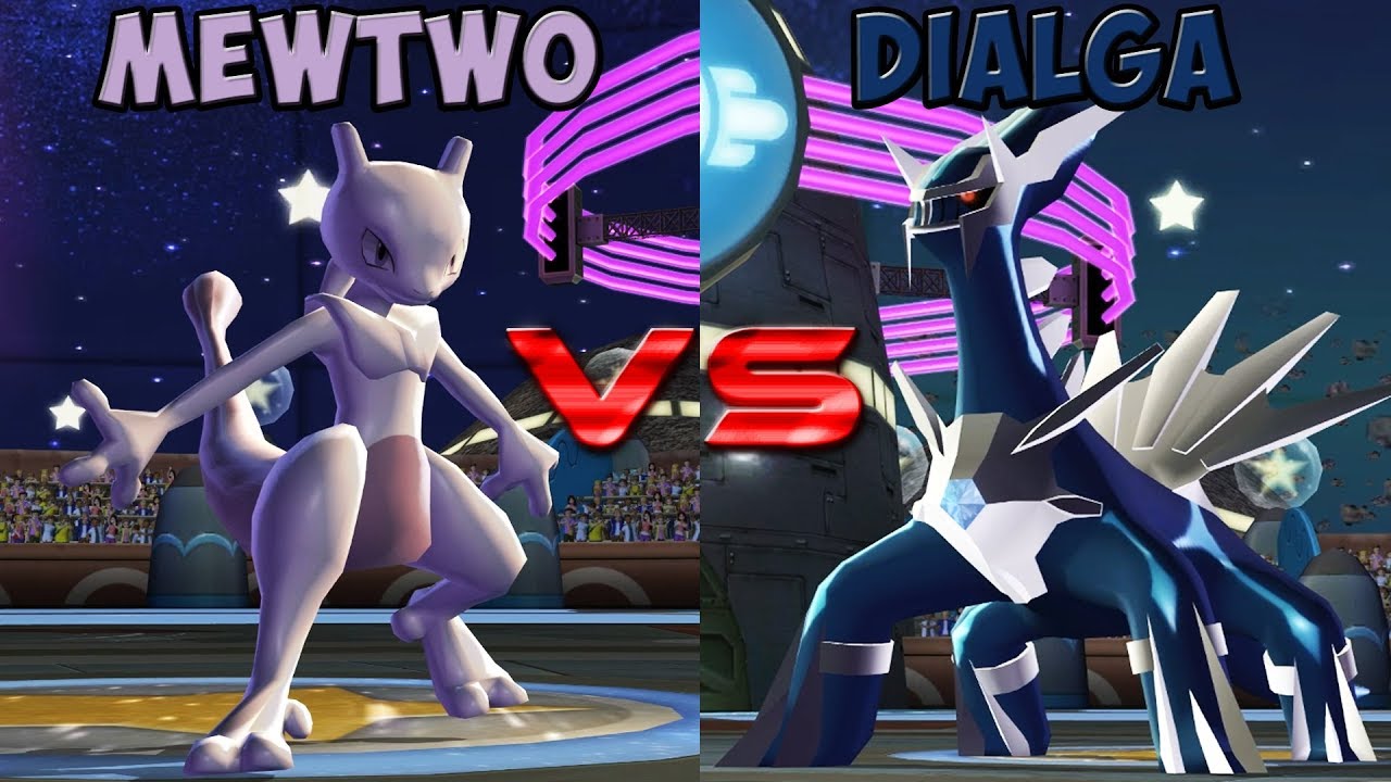 Pokemon battle revolution - Mewtwo vs Dialga