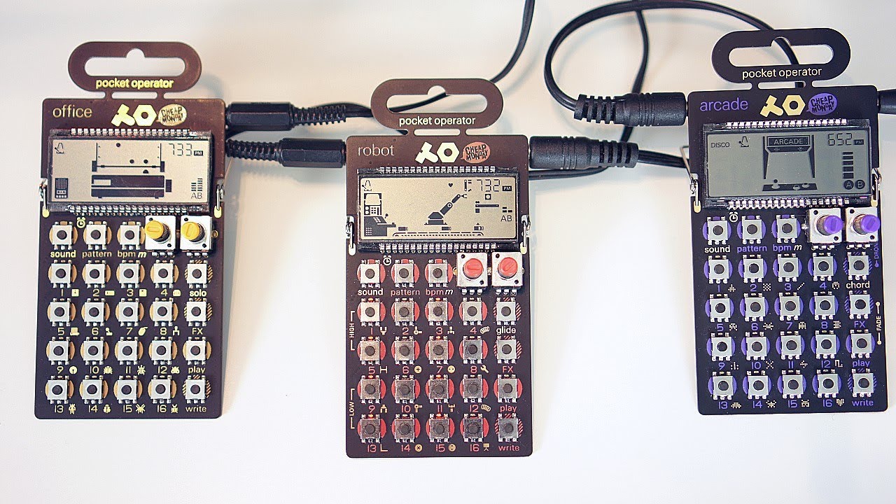 Pocket Operators PO-20, PO-24, PO-28