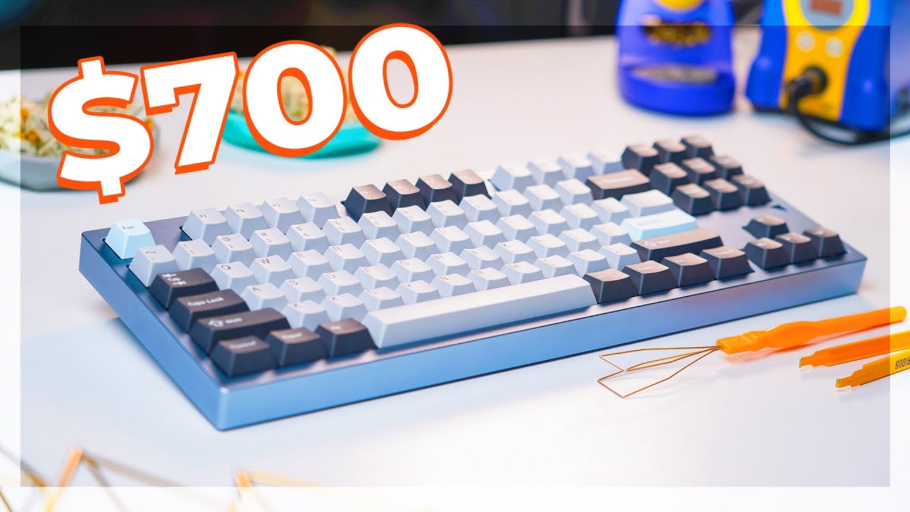Изготовление моей собственной механической клавиатуры за 700 долларов