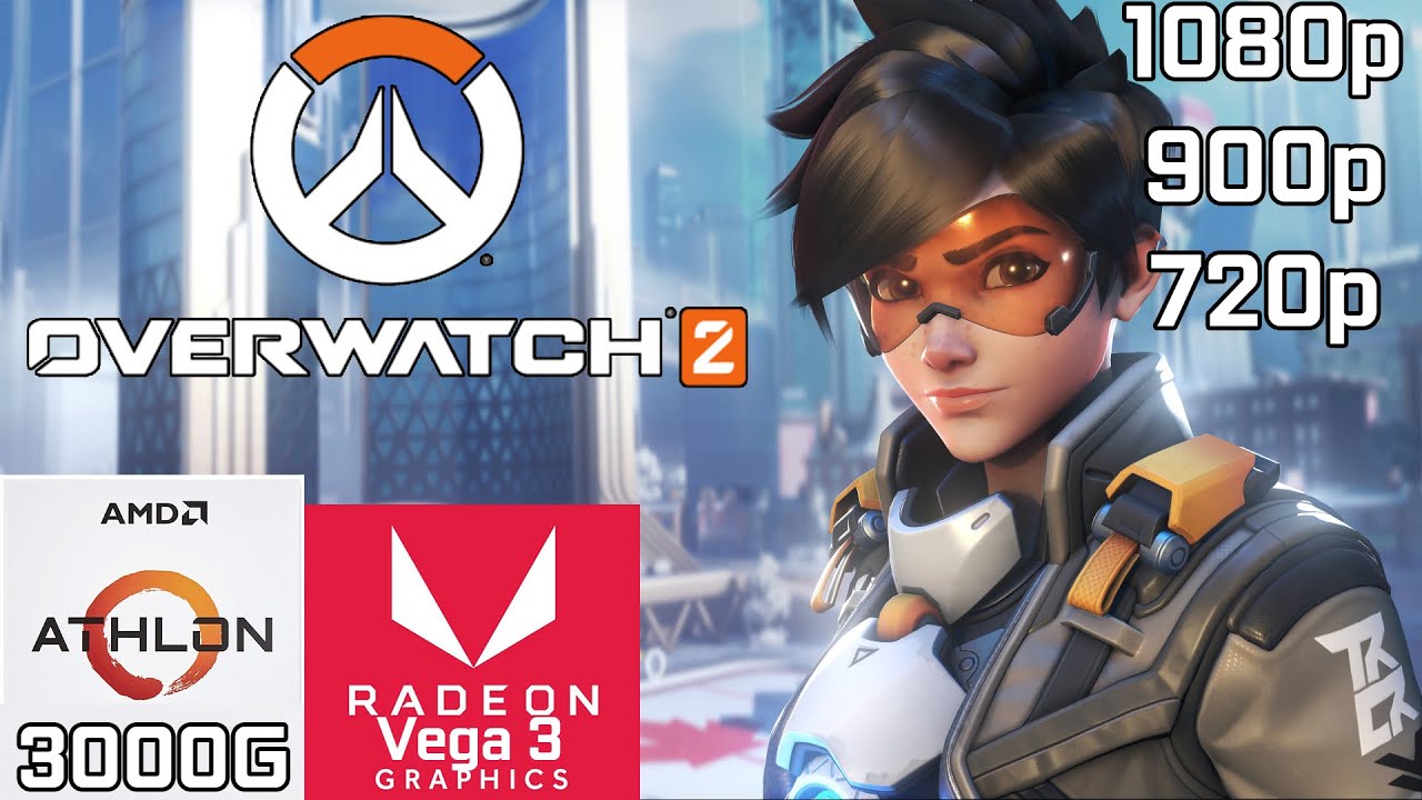 Overwatch 2 - Athlon 3000G Vega 3 & 16GB RAM - 8GB RAM