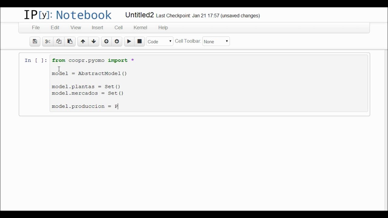 Python: Optimización con Pyomo - CAChemE.org