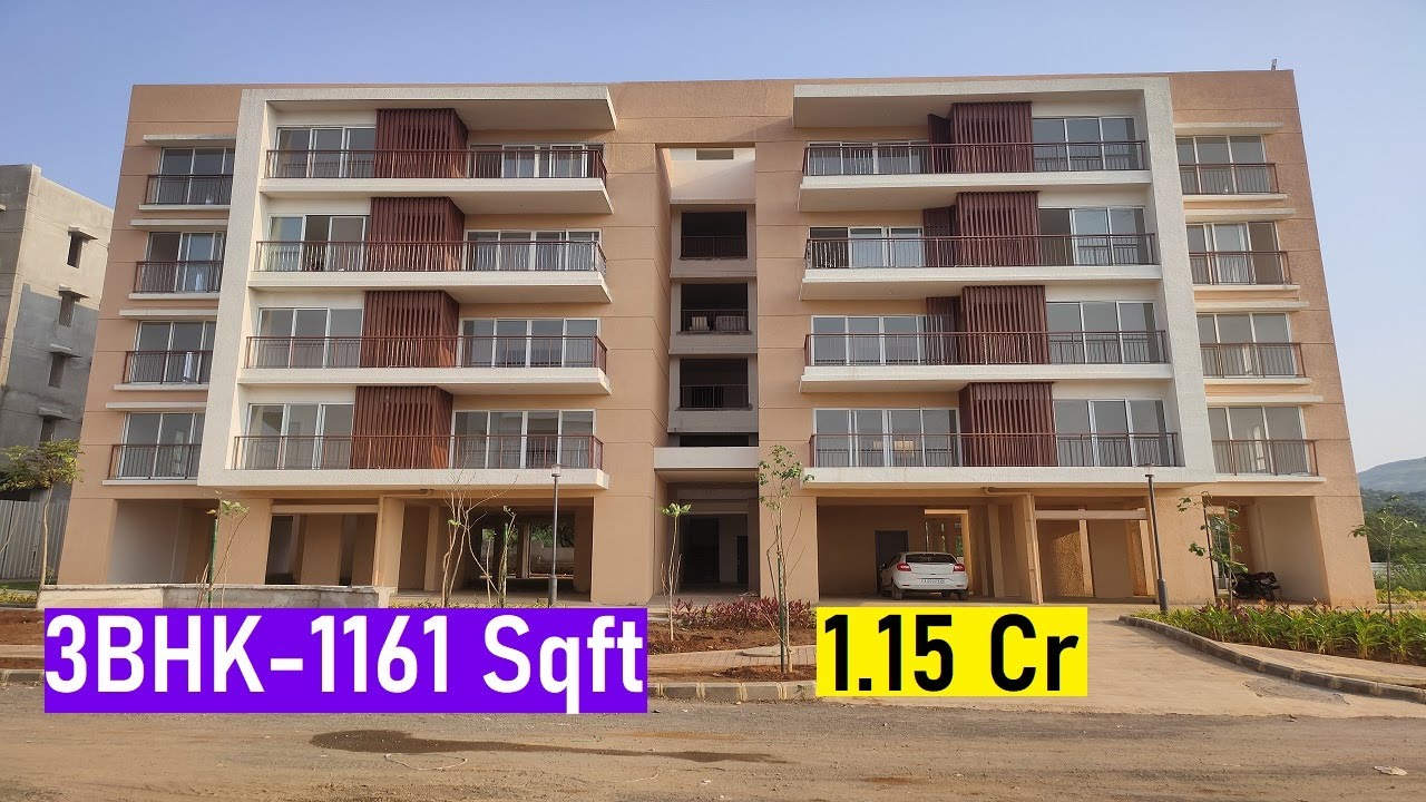 READY TO MOVE 3BHK 1161 SQFT CARPET AREA INVESTOR FLAT FOR SALE PAUD PIRANGUT ROAD PUNE 9322124256