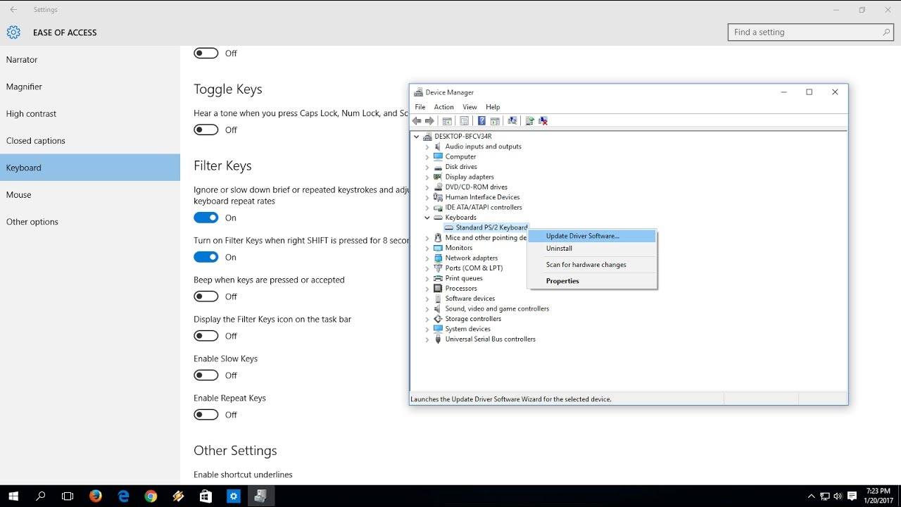 How to Fix Keyboard Not Working Issue in Windows 10/8.1 (Easy)